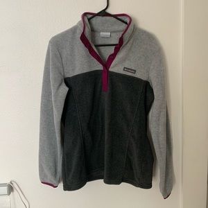 Fleece Columbia pullover